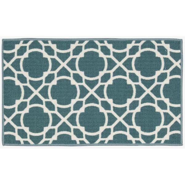 Waverly by Nourison Fancy Free Aqua Accent Rug (18 x 210)