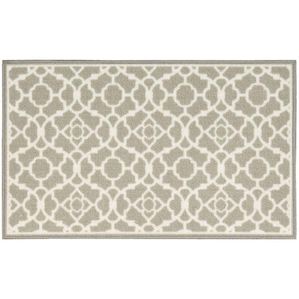 Waverly Fancy Free and Easy Lovely Lattice Stone Area Rug by Nourison (1'10 x 4'6) - 1'10" x 4'6" Runner