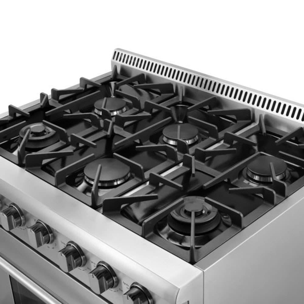 Thor Kitchen 36 Professional 6 Burner Gas Range Kitchen Oven, Stainless  Steel, 1 Piece - Pick 'n Save