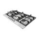 preview thumbnail 6 of 8, Cosmo 850SLTX-E 30-inch Stainless Steel Gas Cooktop, 5 Sealed Burners