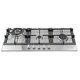 preview thumbnail 7 of 8, Cosmo 850SLTX-E 30-inch Stainless Steel Gas Cooktop, 5 Sealed Burners