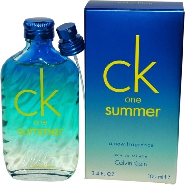 ck one summer a new fragrance eau de toilette