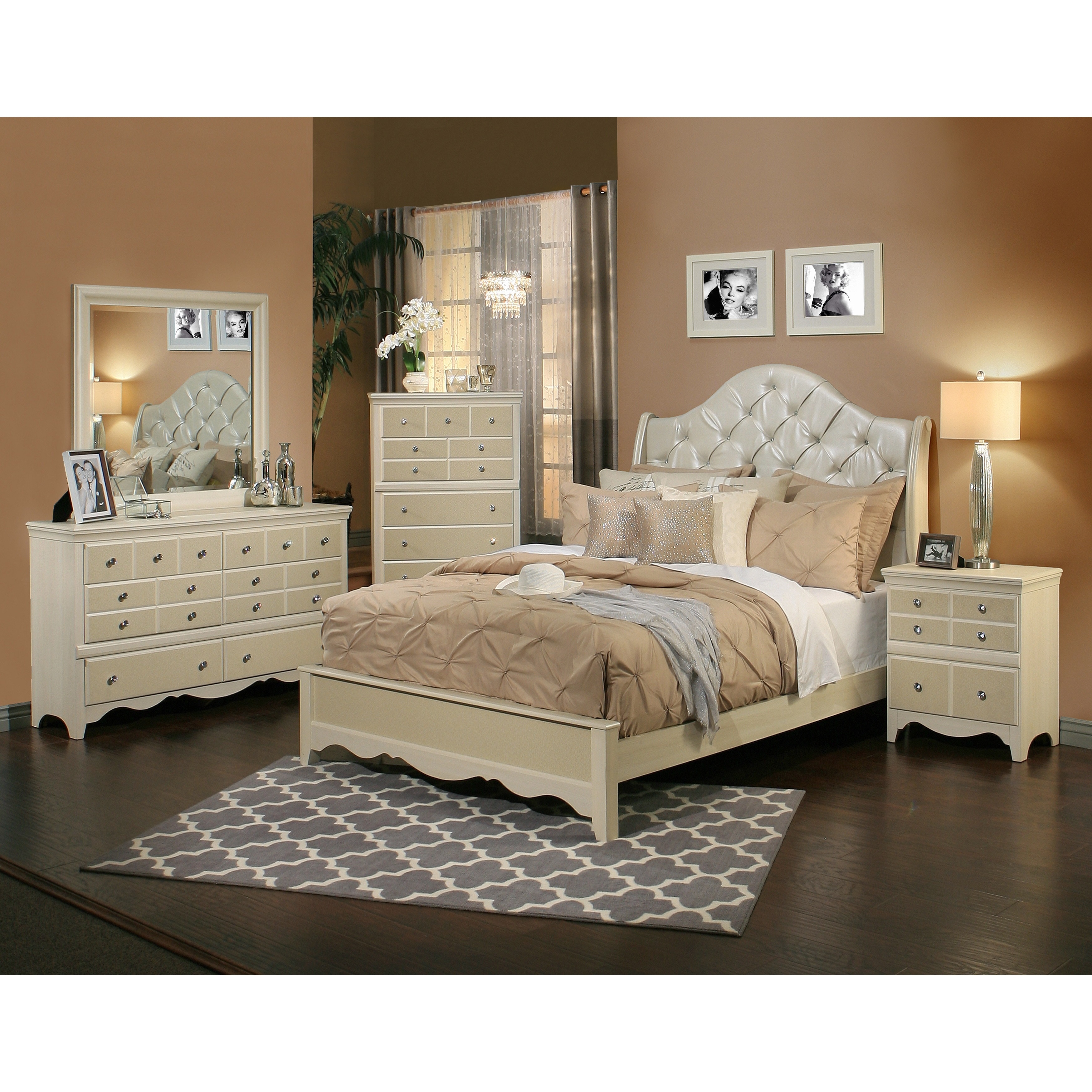 Shop Sandberg Furniture Marilyn Bed Overstock 10306851