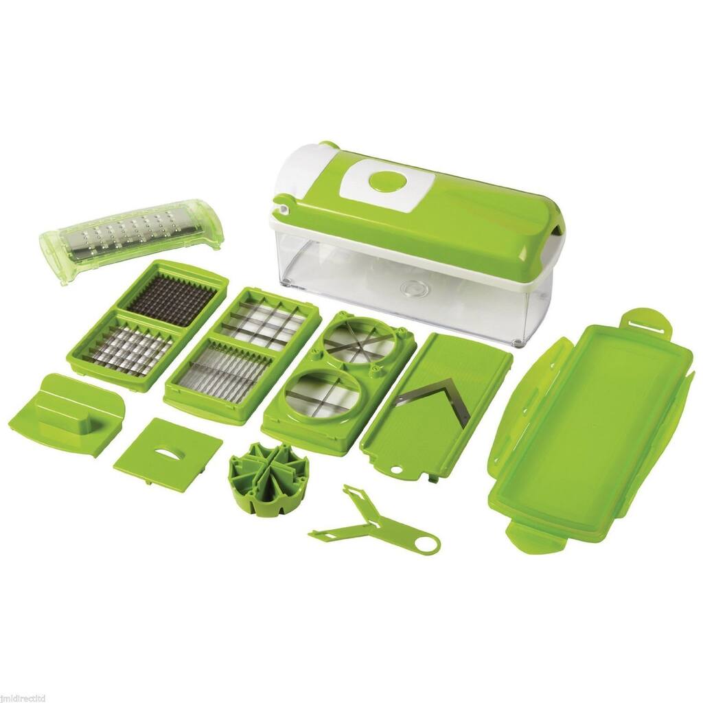 Nicer Dicer Plus 22-piece Multi-purpose Fruit/ Vegetable Cutter Set