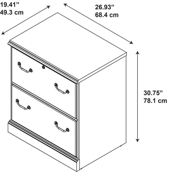 Shop Bennington Lateral File Cabinet From Kathy Ireland Home By