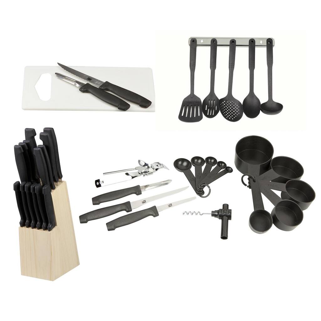 Home Basics Deluxe Kitchen 41-piece Starter Set