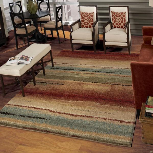 Euphoria Collection Capizzi Multi Olefin Area Rug (311 x 55)