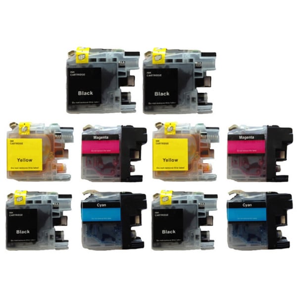 203 LC203 Ink Cartridge for Brother MFC-J4320DW MFC-J4420DW MFC-J4620DW MFC-J5520DW MFC-J5620DW MFC-J5720DW (Pack of 10)