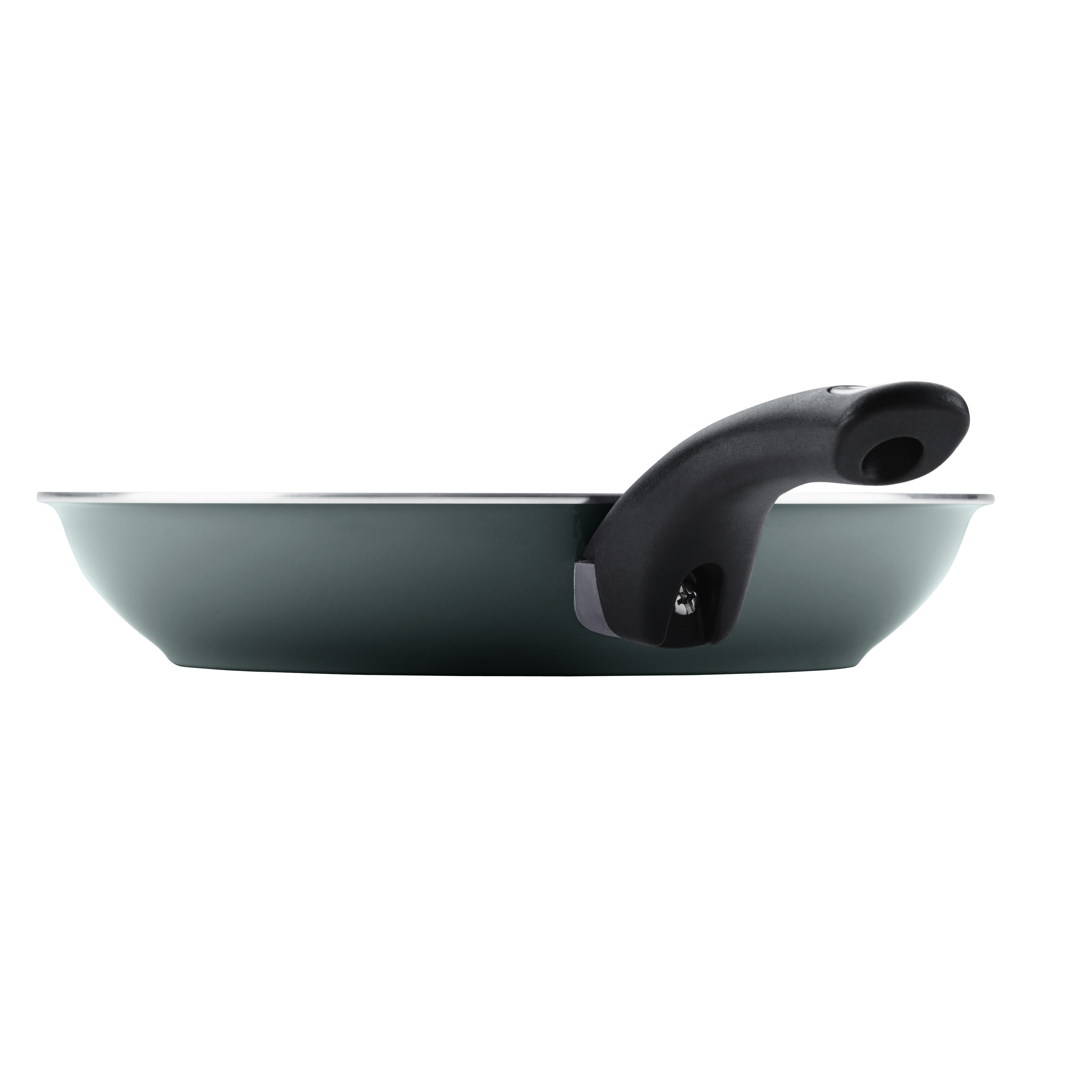 Farberware PURECOOK(tm) Ceramic Nonstick Cookware 12-1/2-Inch Deep Skillet  - Bed Bath & Beyond - 10310005