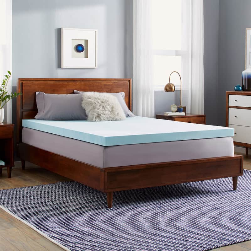 Slumber Solutions 3-inch Gel Memory Foam Mattress Topper