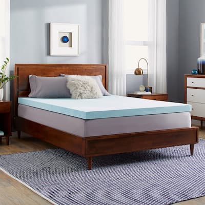 Slumber Solutions 3-inch Gel Memory Foam Mattress Topper