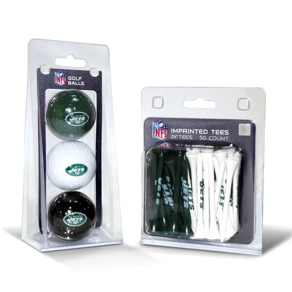 New York Jets NFL Golf Ball and Tee Set