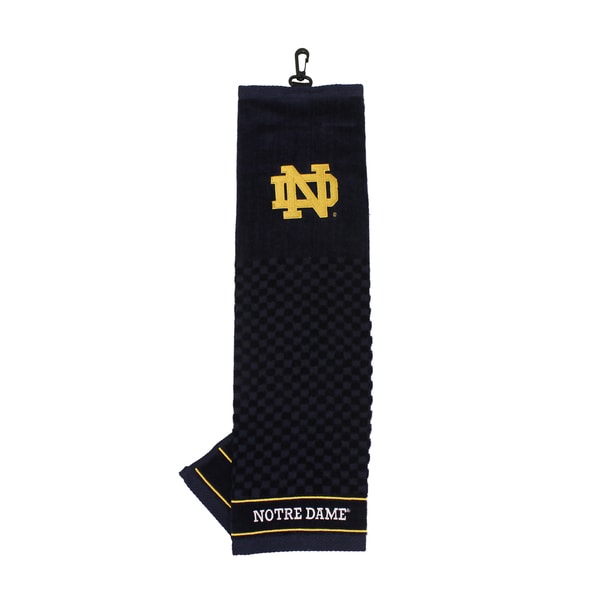 NCAA Notre Dame Fighting Irish Embroidered Golf Towel