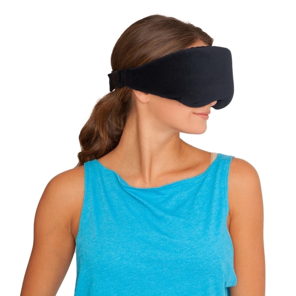 Shop Sleep Soft Memory Foam Eye Mask 50 Cotton / 50 Polyester