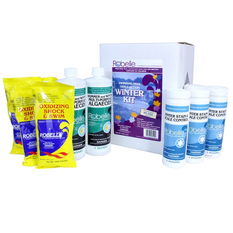 Triple-Action Swimming Pool Winter Kit