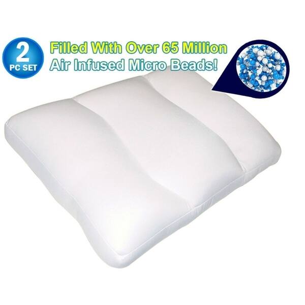Shop As Seen On Tv Air Infused Micro Bead Cloud Pillow Free