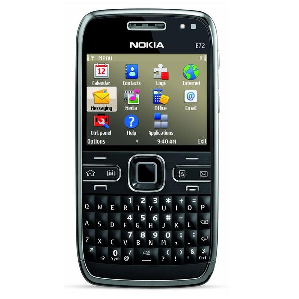 Nokia E72 Unlocked GSM Symbian OS QWERTY + Trackpad Cell Phone - Zodium ...