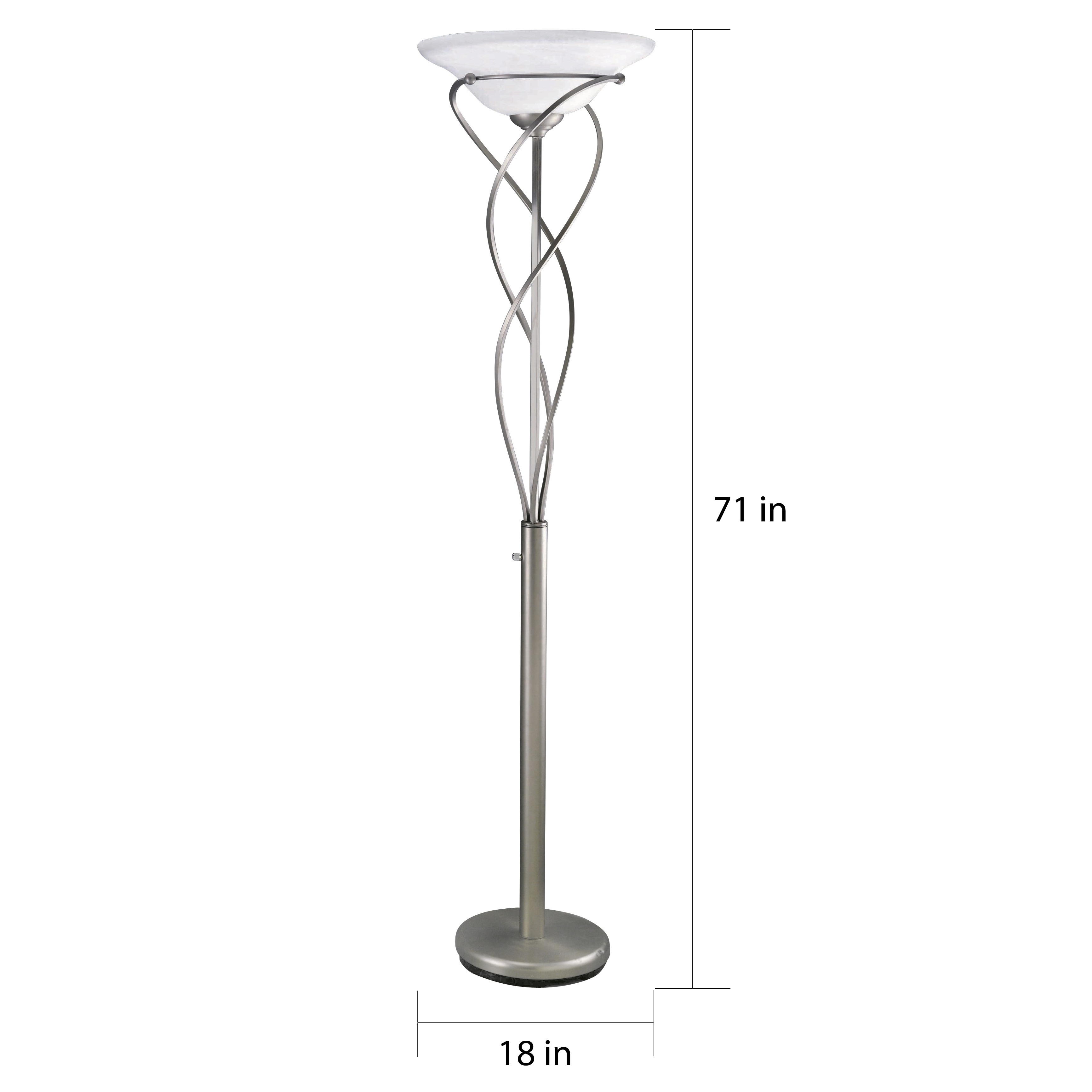 Lite Source Majesty Torchiere Lamp On Lite Source Majesty Torchiere Lamp