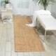 preview thumbnail 20 of 23, Nourison Intermix Transitional Solid Area Rug 2'3" x 8' Runner - Tan - Rectangle