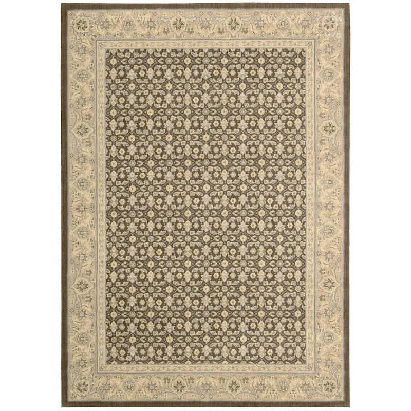 Nourison Persian Empire Traditional Floral Bordered Area Rug