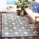 Safavieh Courtyard Jeannine Indoor/ Outdoor Rug - Thumbnail 3