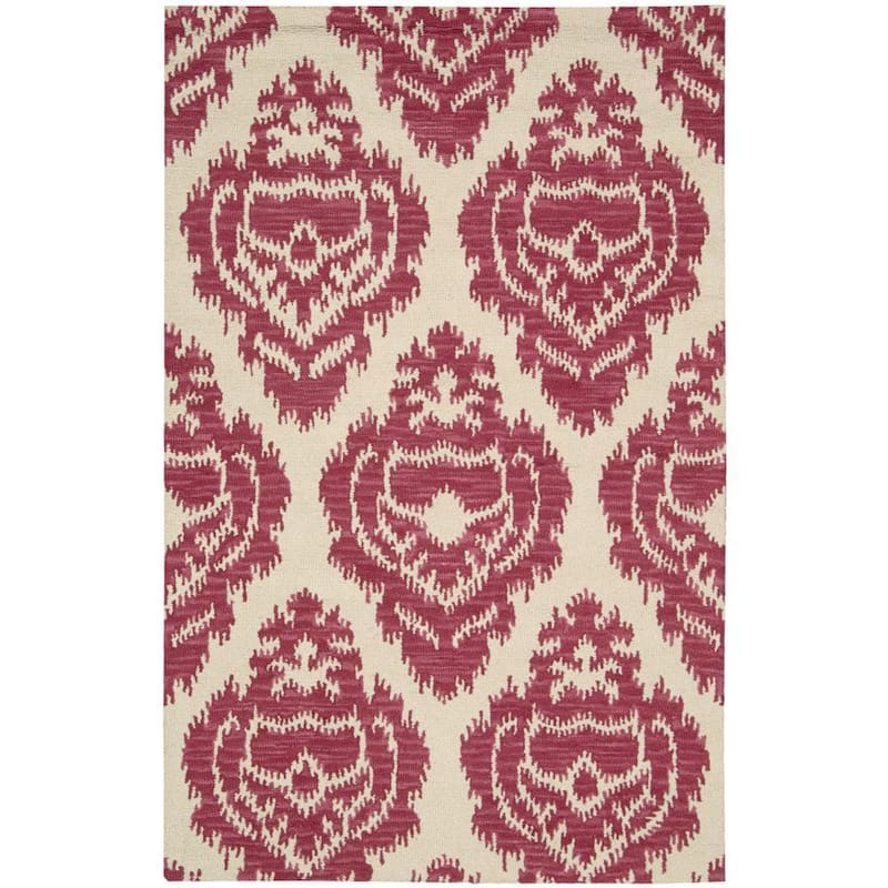 Nourison Ampur Area Rug - 3'6" x 5'6" - Garnet - Runner/Rectangle