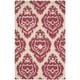 preview thumbnail 3 of 11, Nourison Ampur Area Rug 3'6" x 5'6" - Garnet - Runner/Rectangle