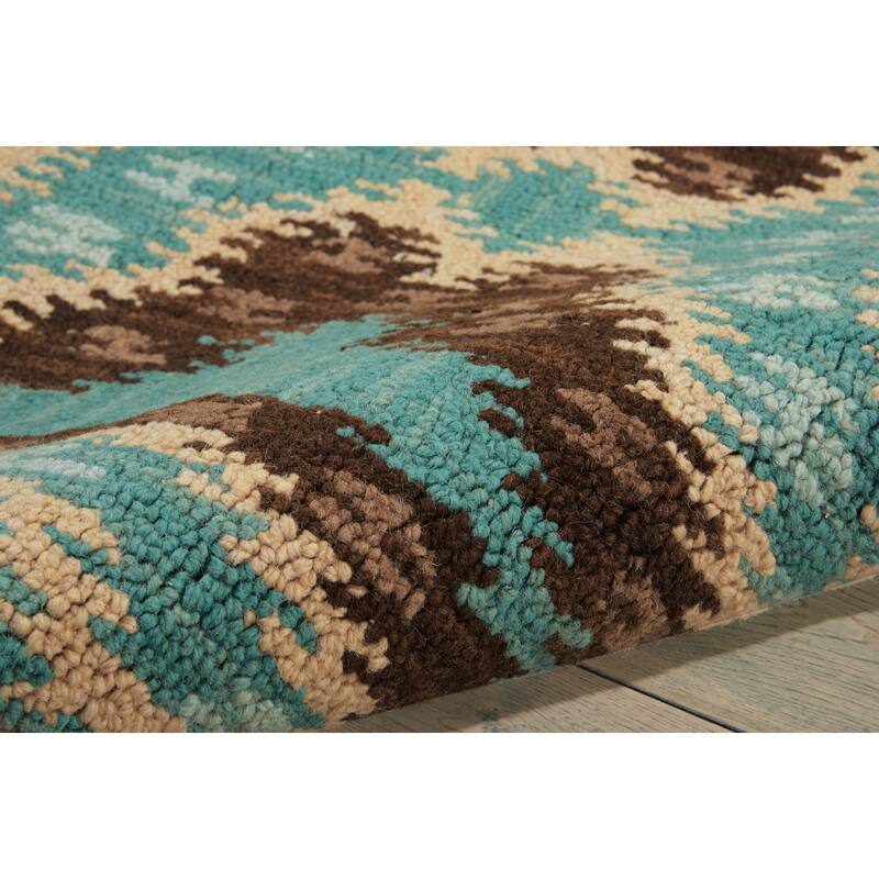 Nourison Ampur Cocoa Area Rug - 3'6" x 5'6"