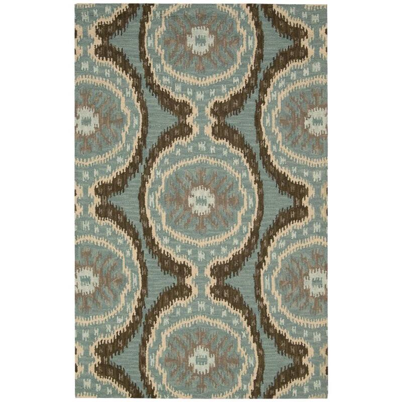Nourison Ampur Cocoa Area Rug - 3'6" x 5'6"
