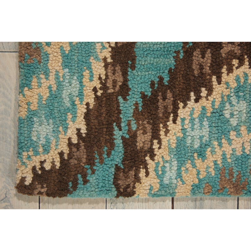 Nourison Ampur Cocoa Area Rug - 3'6" x 5'6"