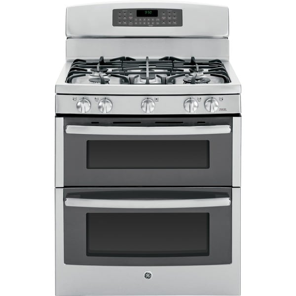 Shop GE Profile Series 30-inch Free-standing Gas Double Oven with ...