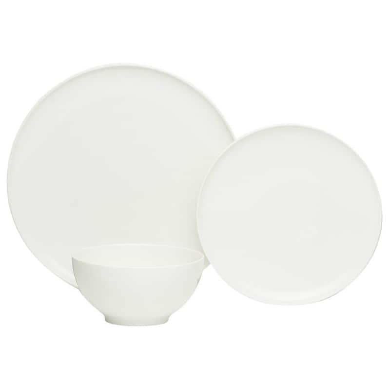 Red Vanilla Every Time White 18Pc Dinner Set