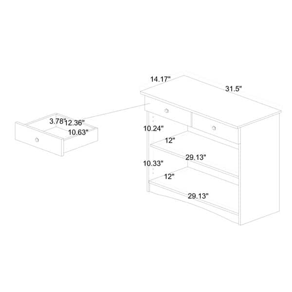 Traditional White Wood Kitchen Storage by Baxton Studio Bed