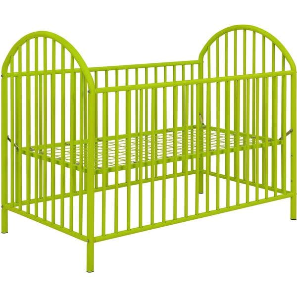 lime green crib