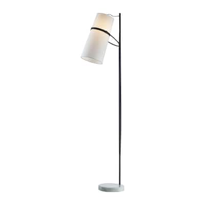 ELK Lighting Banded Shade Floor Lamp