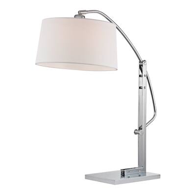 Dimond Assissi Adjus Polished Nickel Table Lamp
