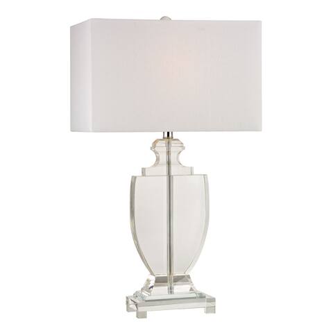 Dimond Avonmead Solid Clear Crystal Table Lamp