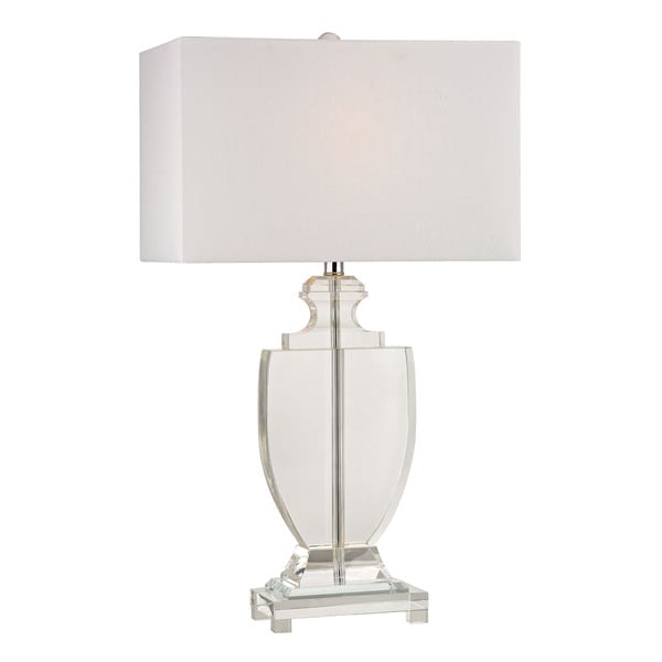 Dimond Avonmead Solid Clear Crystal Table Lamp