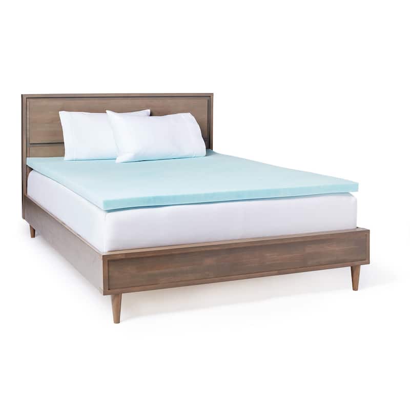 Slumber Solutions 2-inch Gel Memory Foam Mattress Topper