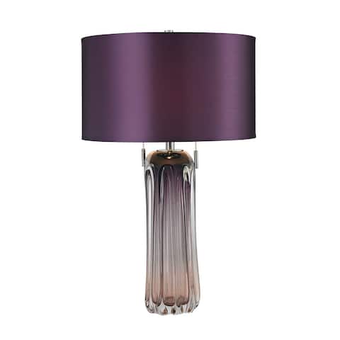 Dimond Ferrara Blown Glass Purple Table Lamp