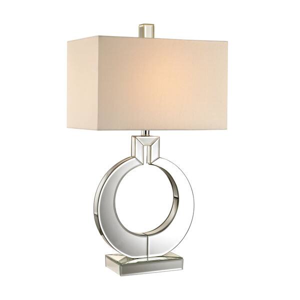 slide 1 of 1, Dimond Omega Mirror Table Lamp