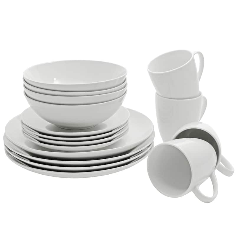 10 Strawberry Street Coupe Dinnerware 16-piece Set