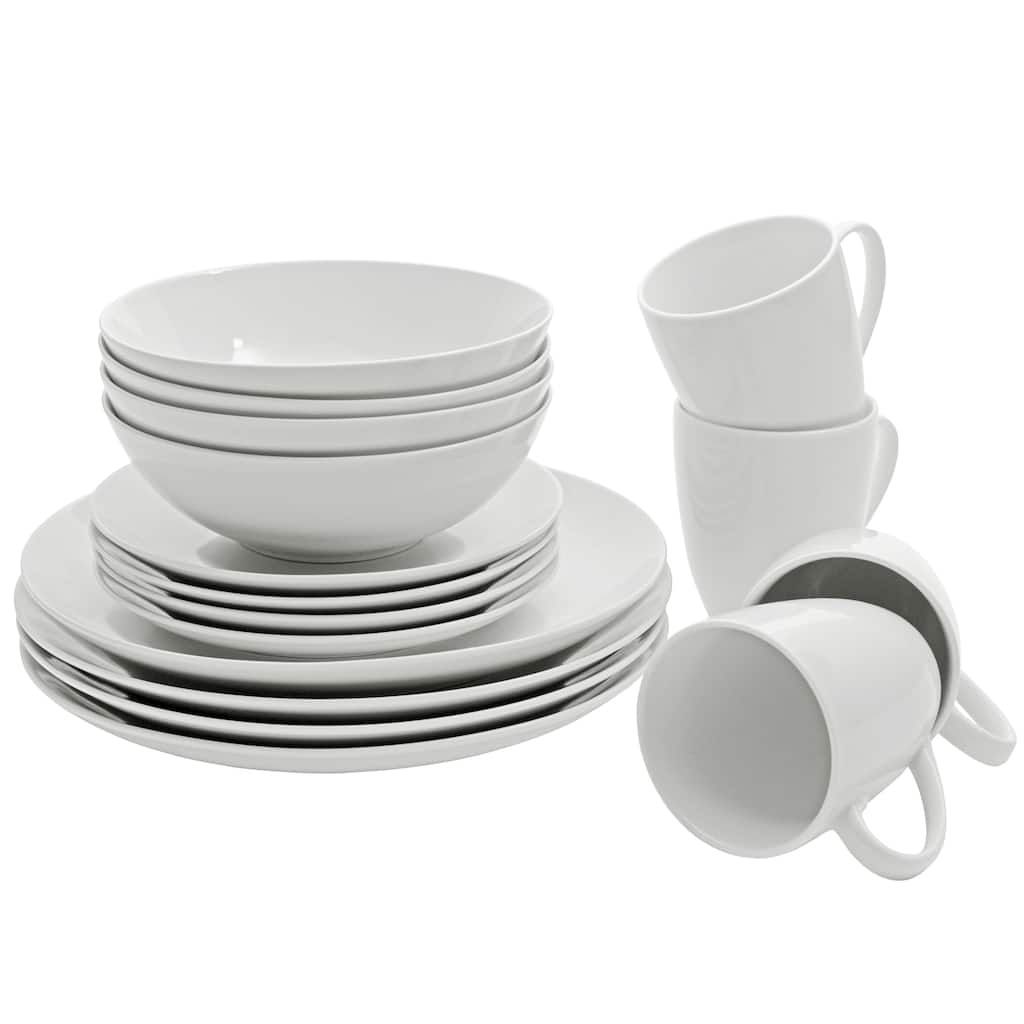 10 Strawberry Street Coupe Dinnerware 16-piece Set