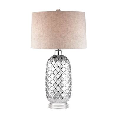 Dimond Chrome Quatrefoil Lamp