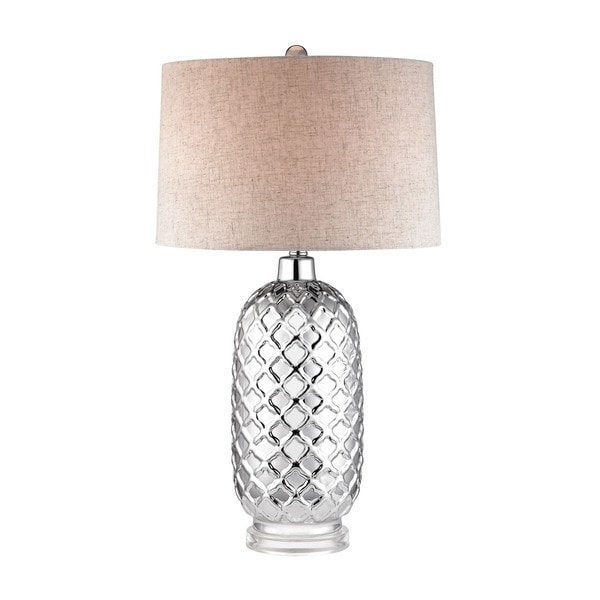 Dimond Chrome Quatrefoil Lamp