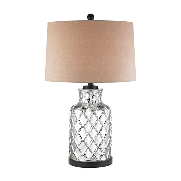 Dimond Mercury Quatrefoil Jug Lamp