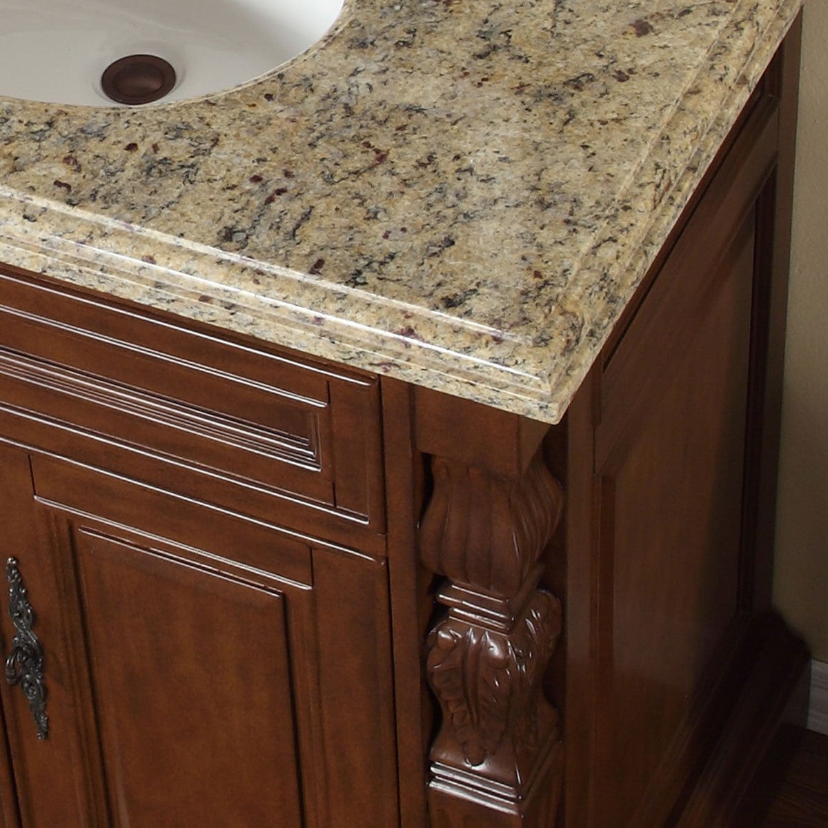 Onizbar 【Luxury】 Home Source Corner Bar Unit with Two Glass Shelves, built-in Wine