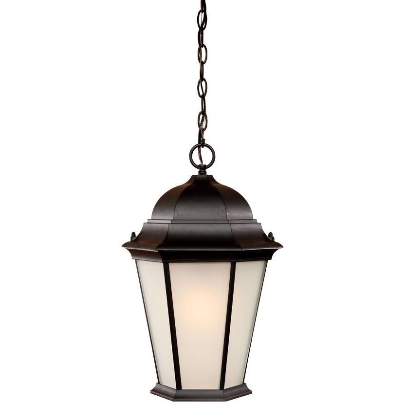 Richmond 3-light Matte Black Outdoor Hanging Lantern