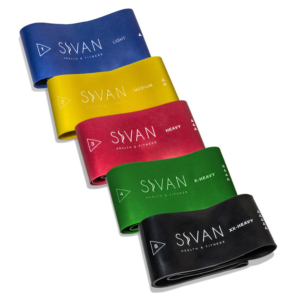 Exercise Resistance Loop Bands (Set of 5)