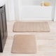 preview thumbnail 1 of 32, Bathroom Rugs - 2-Piece Memory Foam Bath Mats with Microfiber Top by Windsor Home